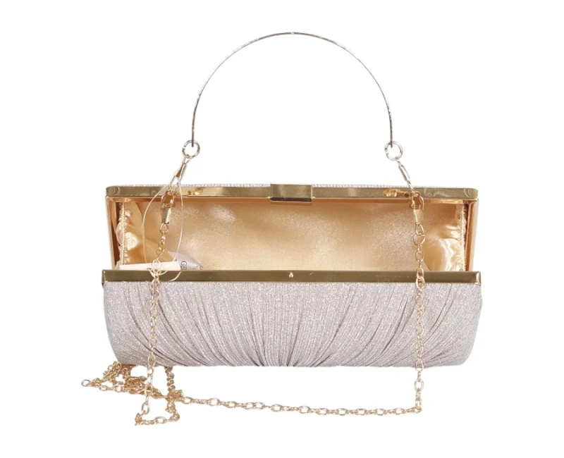 Gallantry Paris Torebka wieczorowa z rączką i łańcuszkiem Kopertówka