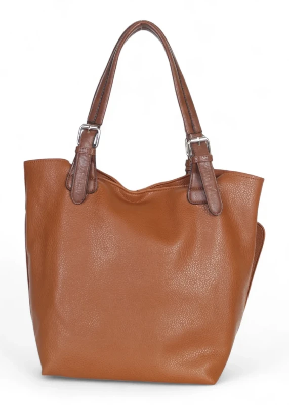 Torebka damska shopper 2w1 Saszetka na pasku