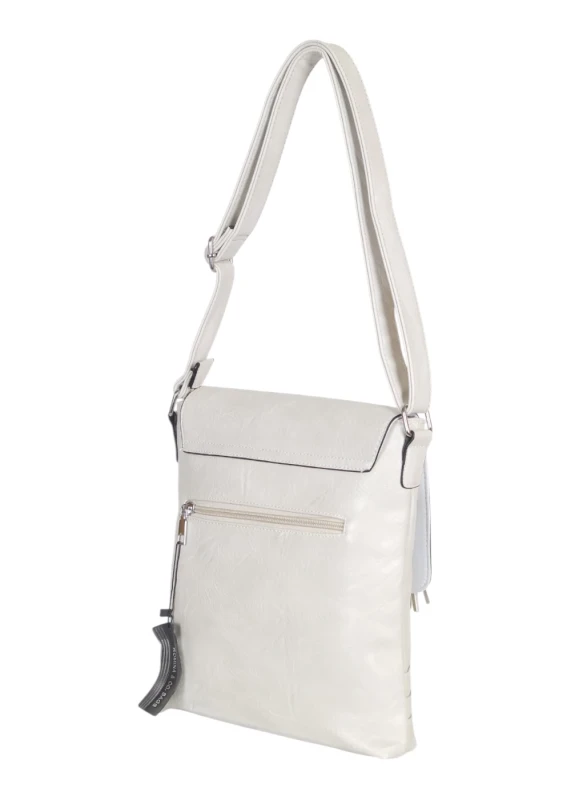 Torebka listonoszka damska – klasyczna przewieszka z frędzlem, praktyczna i pojemna