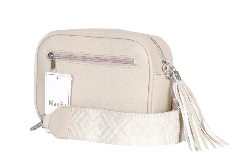 Modna torebka damska listonoszka ze skóry ekologicznej z frędzlami