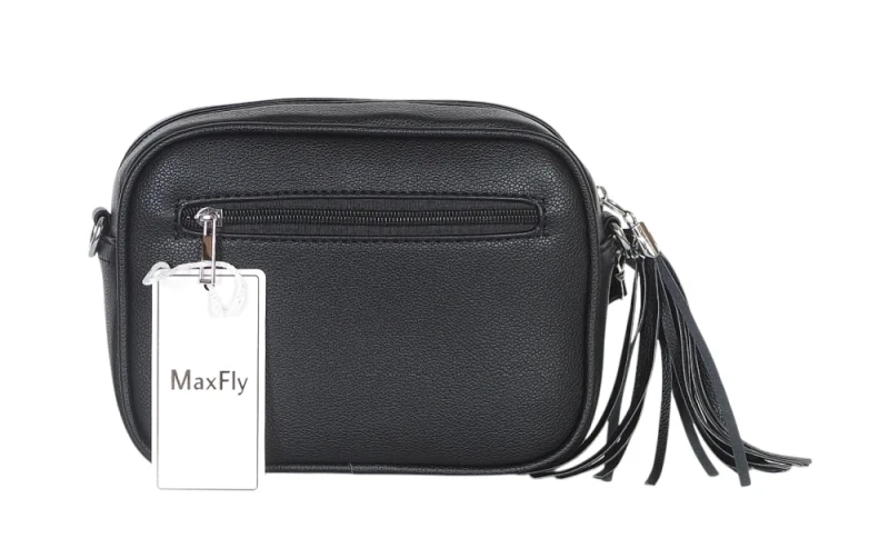 Modna torebka damska listonoszka ze skóry ekologicznej z frędzlami