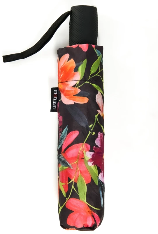 Parasol Damski z Kwiatami – Automatyczny i Składany