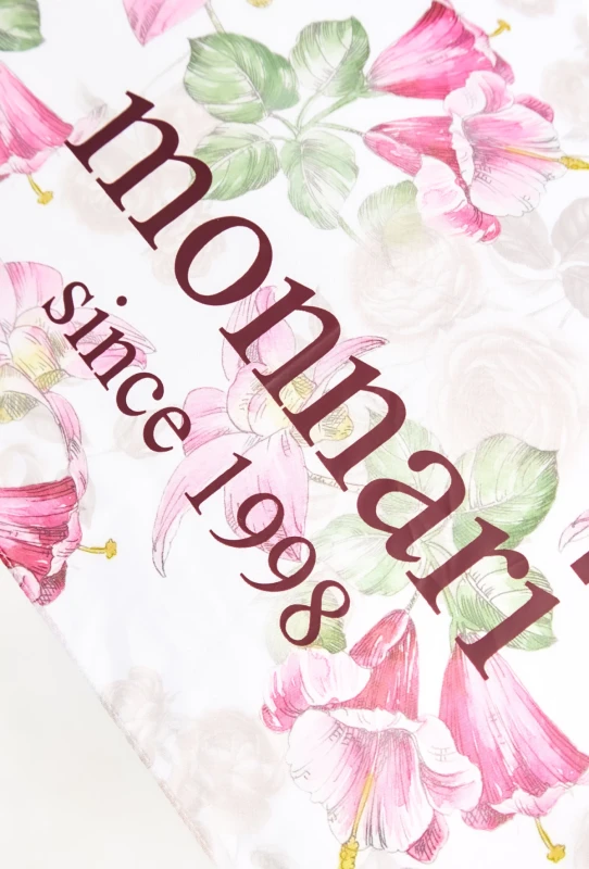 Parasol Damski Monnari – Kwiaty, Automatyczny, Składany