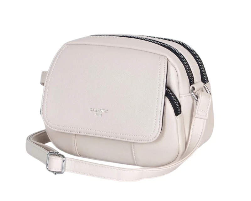 Torebka damska listonoszka Gallantry Paris – skóra ekologiczna, klasyczny styl, pojemna