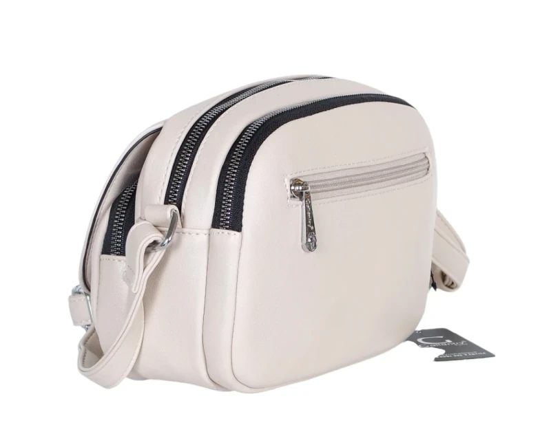 Torebka damska listonoszka Gallantry Paris – skóra ekologiczna, klasyczny styl, pojemna