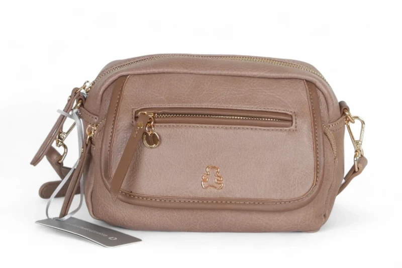 Lulu Castagnette – Torebka damska listonoszka | Złote dodatki | Kolekcja JESIEŃ/ZIMA 2025/26