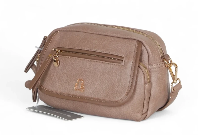 Lulu Castagnette – Torebka damska listonoszka | Złote dodatki | Kolekcja JESIEŃ/ZIMA 2025/26