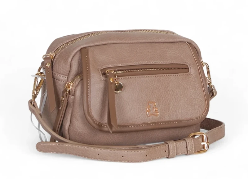 Lulu Castagnette – Torebka damska listonoszka | Złote dodatki | Kolekcja JESIEŃ/ZIMA 2025/26