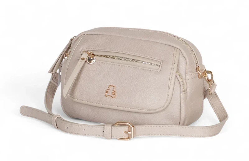 Lulu Castagnette – Torebka damska listonoszka | Złote dodatki | Kolekcja JESIEŃ/ZIMA 2025/26