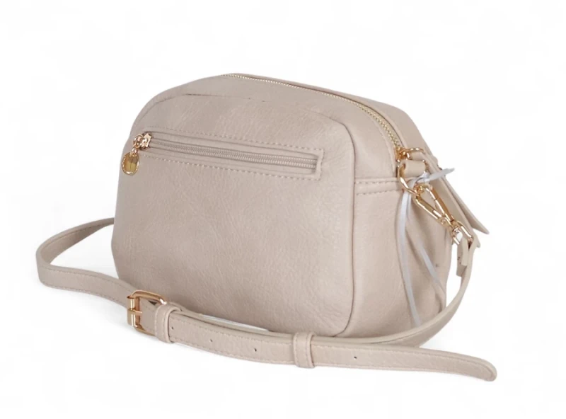 Lulu Castagnette – Torebka damska listonoszka | Złote dodatki | Kolekcja JESIEŃ/ZIMA 2025/26