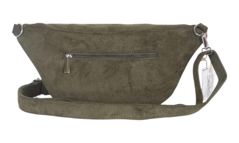 Nerka damska PAOLO BAGS ITALY z eko zamszu – modna, pojemna, elegancka | Jesień Zima 2025/26