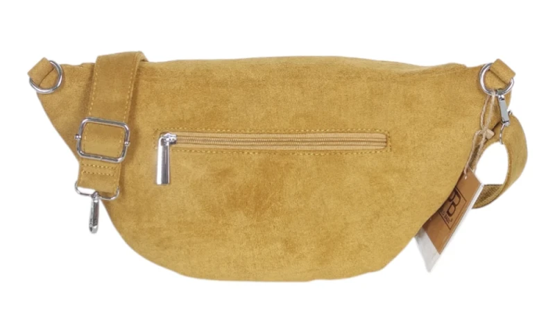 Nerka damska PAOLO BAGS ITALY z eko zamszu – modna, pojemna, elegancka | Jesień Zima 2025/26