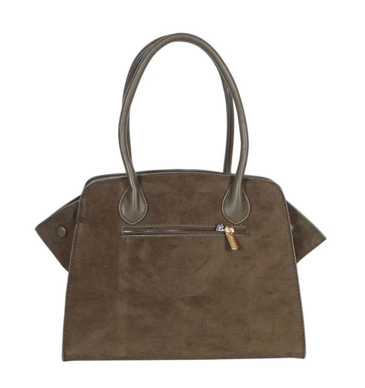 COVERI ITALY – elegancka torebka damska w modnym kształcie, usztywniana, pojemna