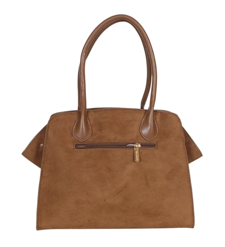 COVERI ITALY – elegancka torebka damska w modnym kształcie, usztywniana, pojemna