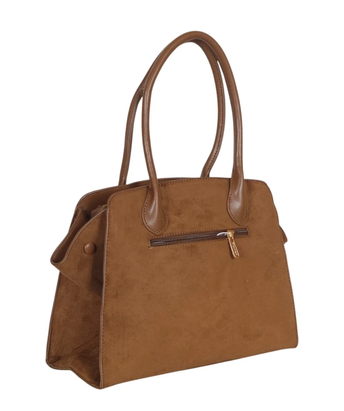 COVERI ITALY – elegancka torebka damska w modnym kształcie, usztywniana, pojemna