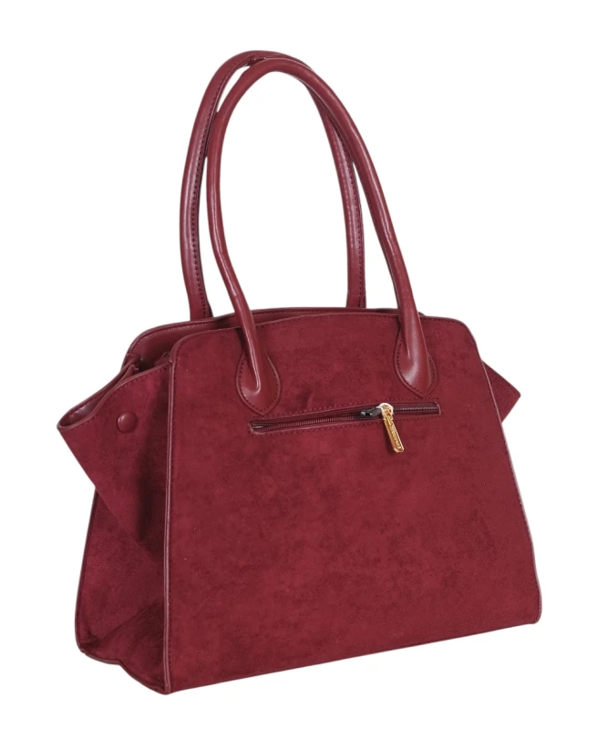 COVERI ITALY – elegancka torebka damska w modnym kształcie, usztywniana, pojemna