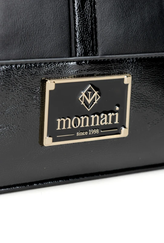 Monnari Premium Collection – elegancka torebka A4 z paskiem na łańcuszku, Jesień–Zima 2025/26