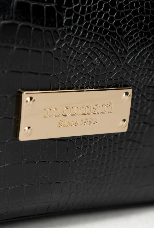 Monnari Premium Collection – elegancki kuferek z fakturą krokodyla, Jesień–Zima 2025/26