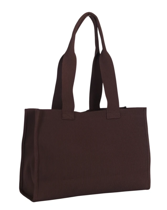 Torba na zakupy MONNARI Shopper Premium – modna shopperka czekoladowa 2025