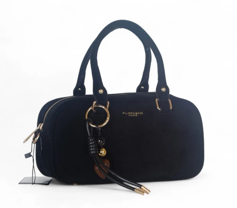 torebka damska FLORA&amp;CO Paris kuferek zamszowy – modna torebka jesień zima 2025/26