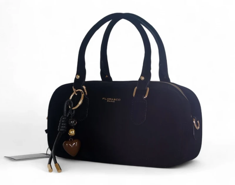 torebka damska FLORA&amp;CO Paris kuferek zamszowy – modna torebka jesień zima 2025/26