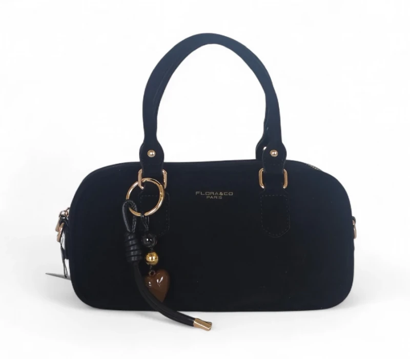 torebka damska FLORA&amp;CO Paris kuferek zamszowy – modna torebka jesień zima 2025/26