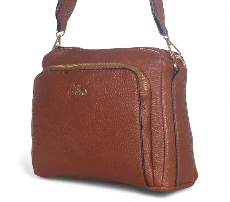 Torebka listonoszka Coveri Italy – pojemna, modna i wygodna | Skóra ekologiczna premium