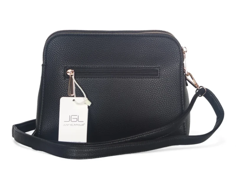 Torebka listonoszka 3-komorowa • Skóra ekologiczna • Modna i pakowna na co dzień