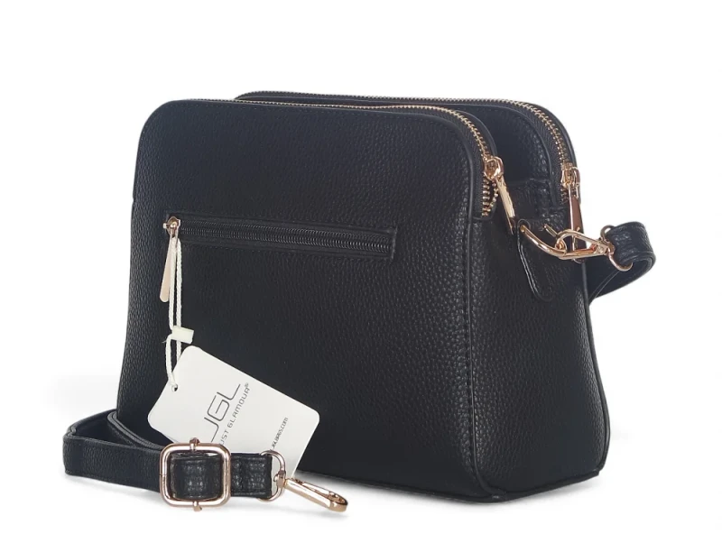 Torebka listonoszka 3-komorowa • Skóra ekologiczna • Modna i pakowna na co dzień