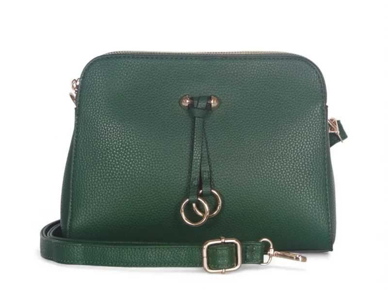 Torebka listonoszka 3-komorowa • Skóra ekologiczna • Modna i pakowna na co dzień