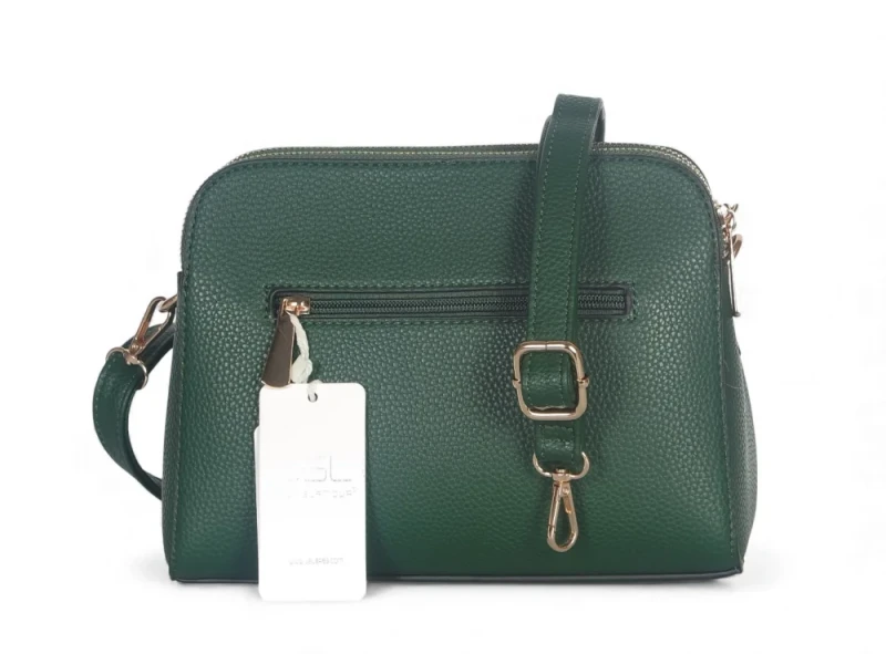 Torebka listonoszka 3-komorowa • Skóra ekologiczna • Modna i pakowna na co dzień