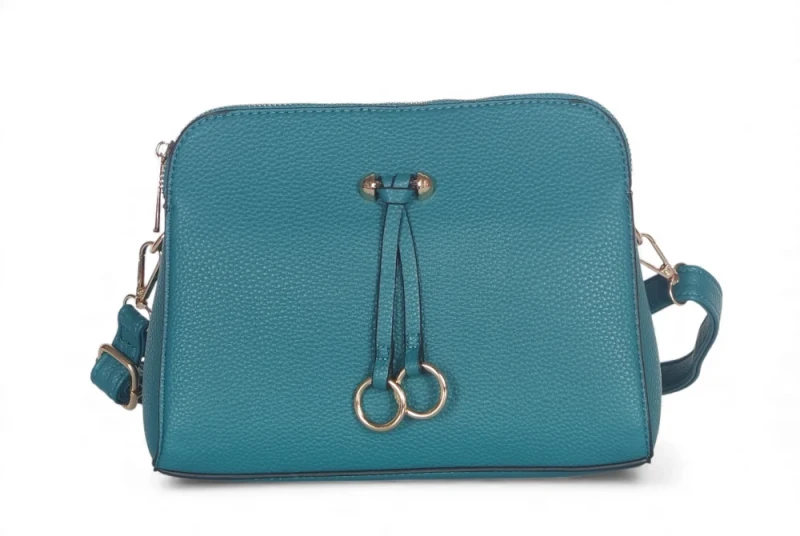 Torebka listonoszka 3-komorowa • Skóra ekologiczna • Modna i pakowna na co dzień