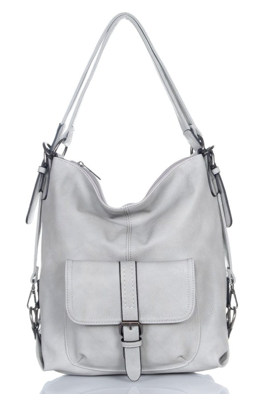 2w1 Torebka i plecak | Pojemny efektowny torbo plecak | Worek A4