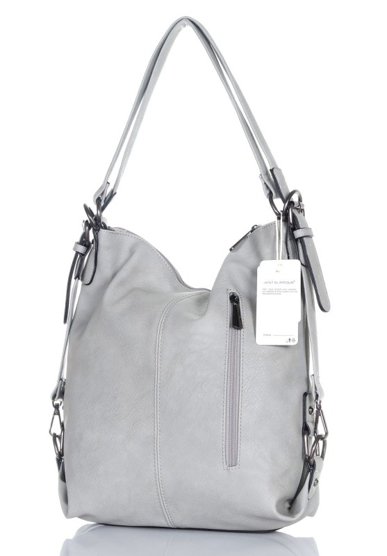 2w1 Torebka i plecak | Pojemny efektowny torbo plecak | Worek A4