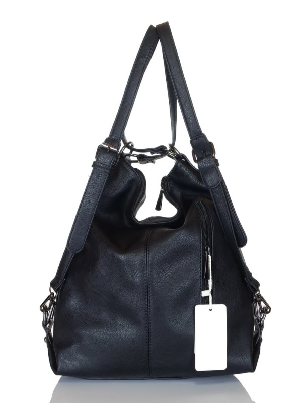 2w1 Torebka i plecak | Pojemny efektowny torbo plecak | Worek A4