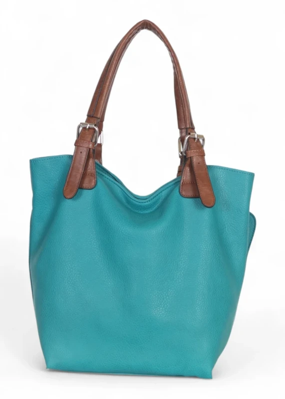 Torebka damska shopper 2w1 Saszetka na pasku