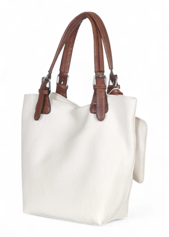 Torebka damska shopper 2w1 Saszetka na pasku
