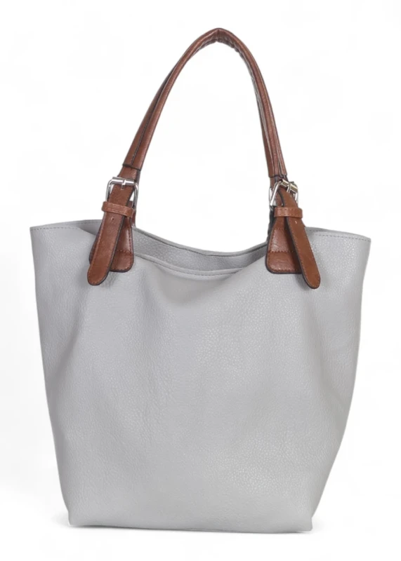 Torebka damska shopper 2w1 Saszetka na pasku