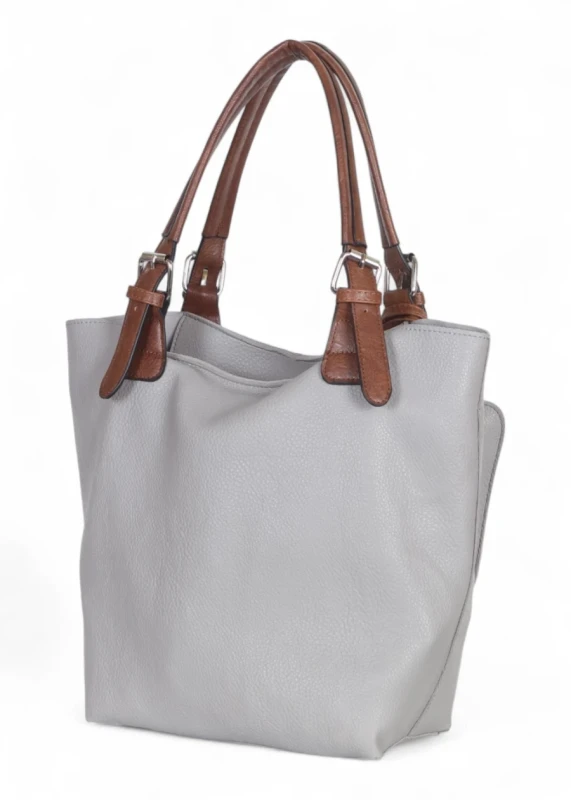 Torebka damska shopper 2w1 Saszetka na pasku