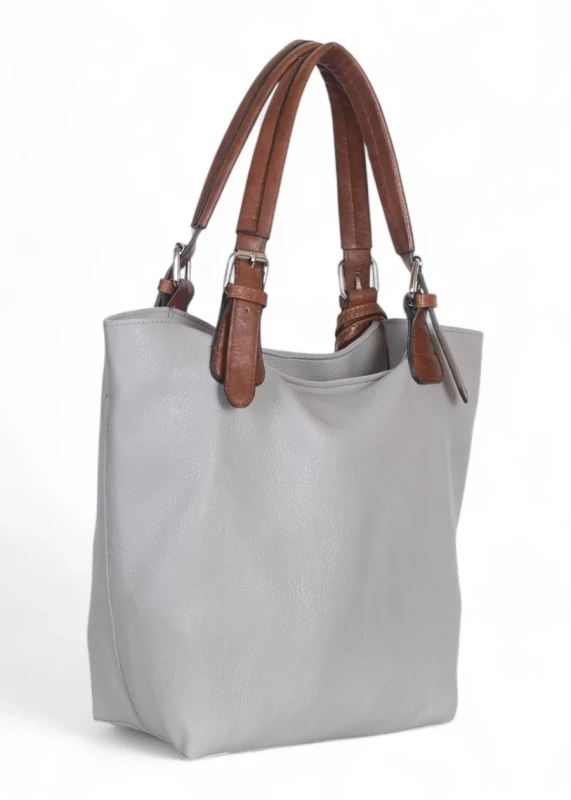 Torebka damska shopper 2w1 Saszetka na pasku