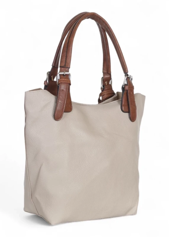 Torebka damska shopper 2w1 Saszetka na pasku