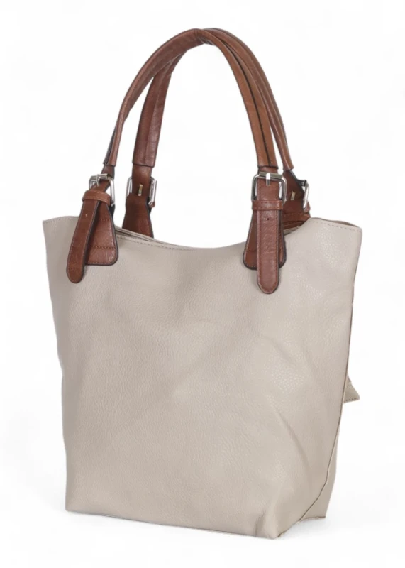 Torebka damska shopper 2w1 Saszetka na pasku