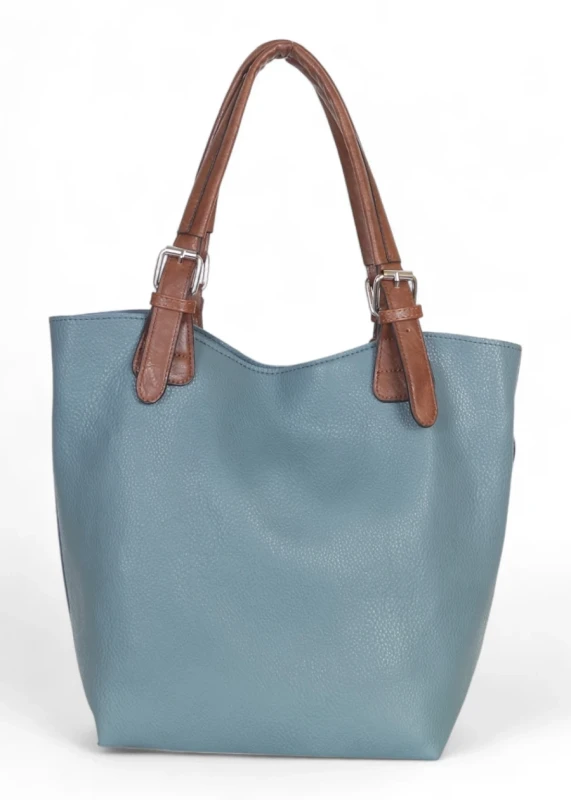 Torebka damska shopper 2w1 Saszetka na pasku