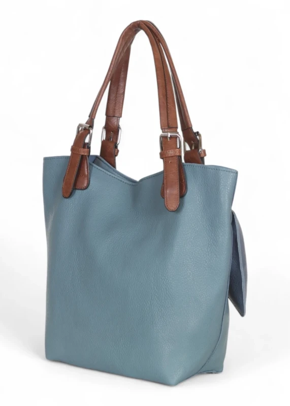 Torebka damska shopper 2w1 Saszetka na pasku