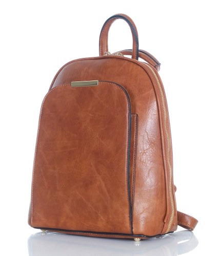 2w1 Pakowny plecak damski i listonoszka z kieszonkami | Lekko usztywniany | 