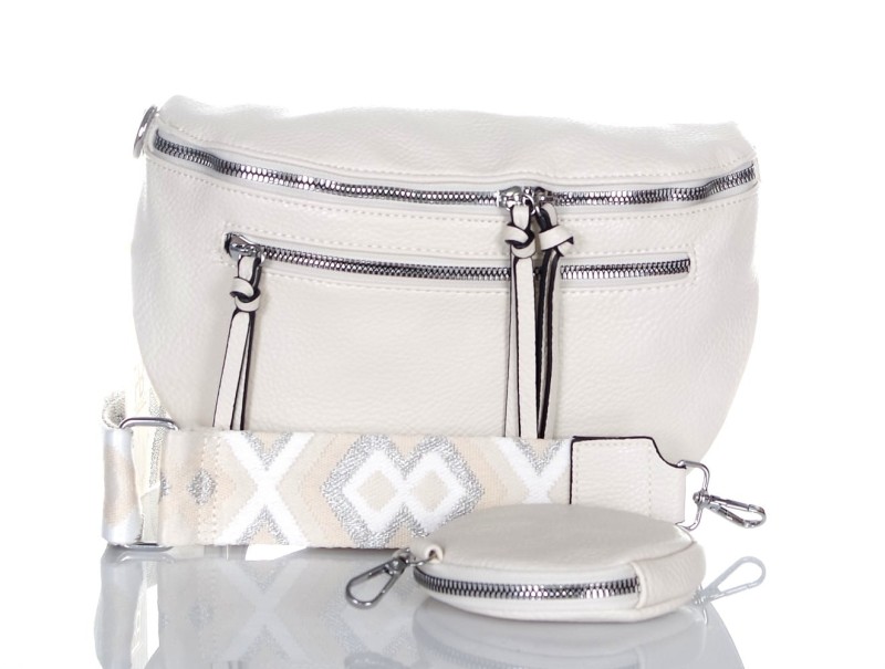 Zgrabna nerka Biodrówka Saszetka Na szerokim pasku