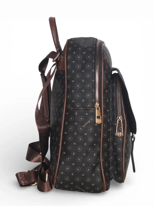 Briciole Italy – plecak damski elegancki skóra ekologiczna wzór złote dodatki WIOSNA/LATO 2026