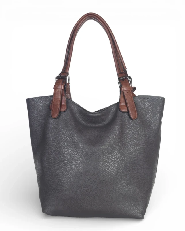 Torebka damska shopper 2w1 Saszetka na pasku