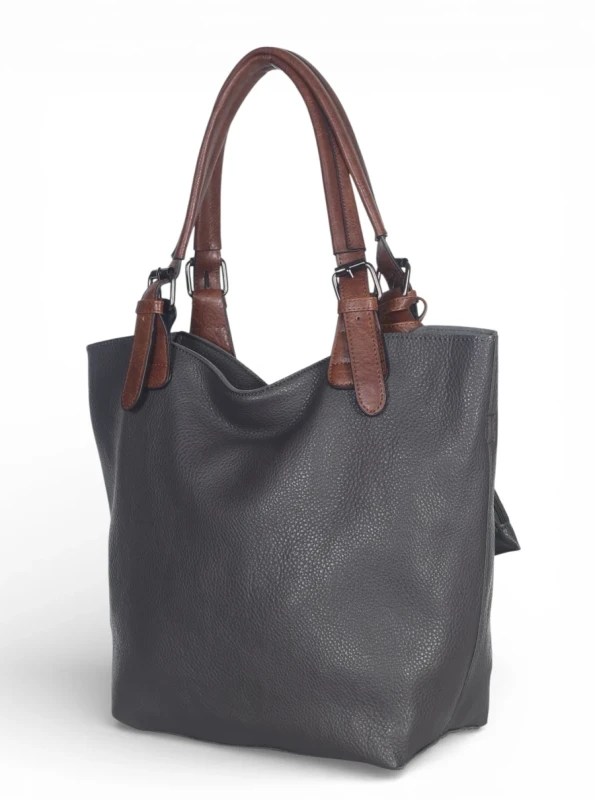 Torebka damska shopper 2w1 Saszetka na pasku