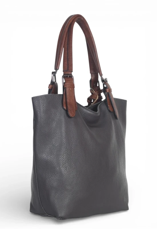 Torebka damska shopper 2w1 Saszetka na pasku